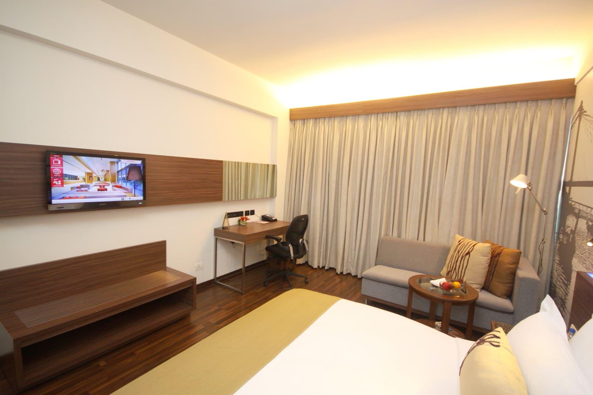 Vivanta Kolkata Em Bypass Εξωτερικό φωτογραφία A room at the hotel