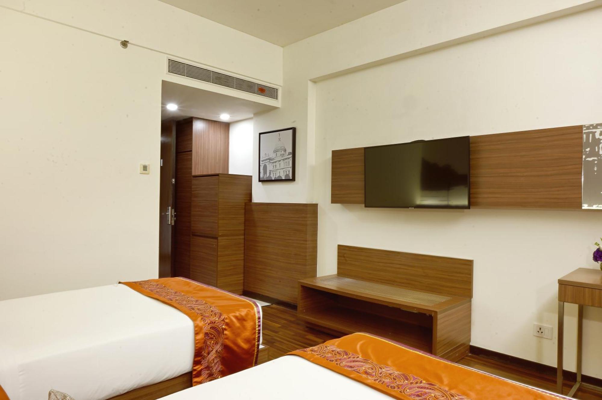 Vivanta Kolkata Em Bypass Εξωτερικό φωτογραφία A room at the hotel